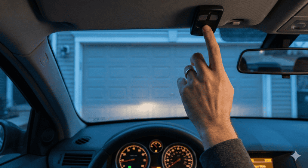 Garage door opener remote not working