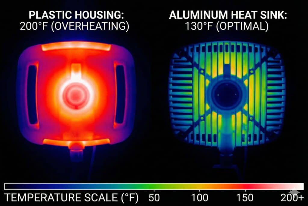 deformable light made of solid plastic