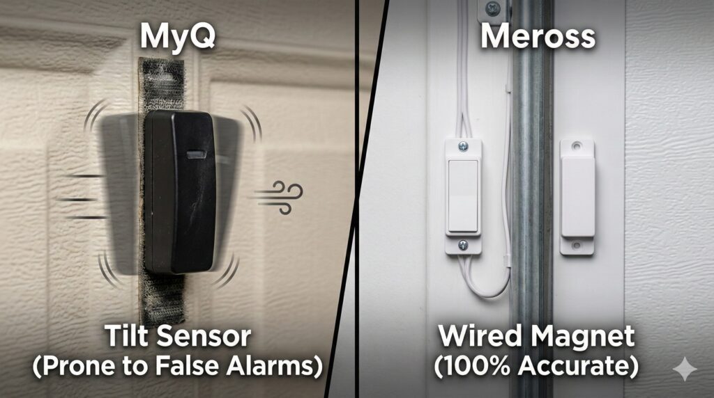 The WIND PROBLEM MYQ vs Meross