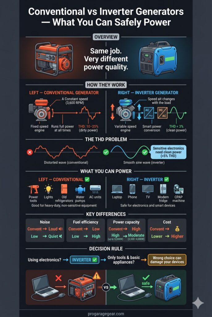 Best Portable Generators for Home garage