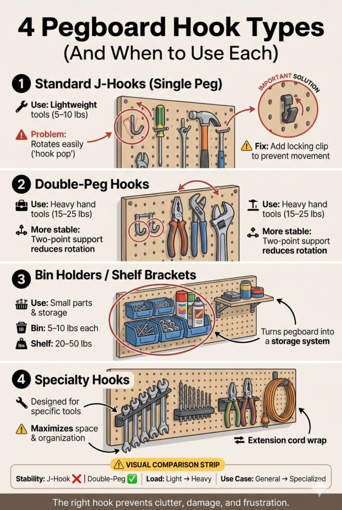 best pegboard accessories