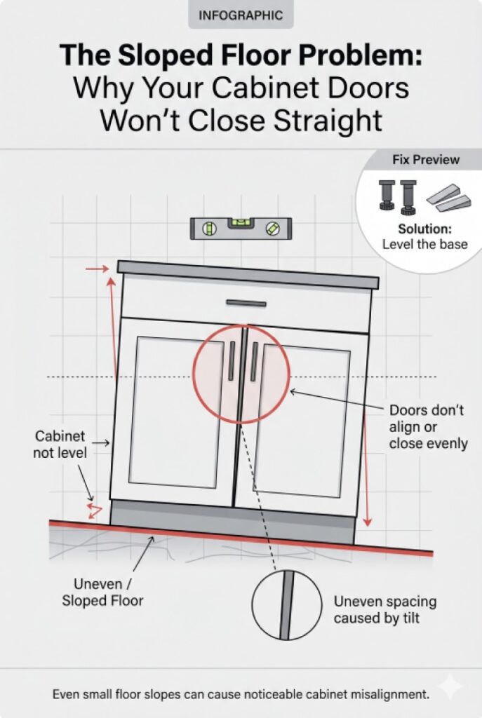 garage slopped floor problem