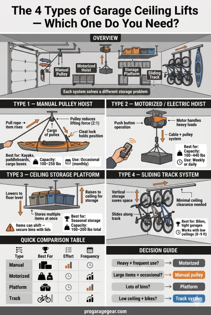 garage ceiling lifts