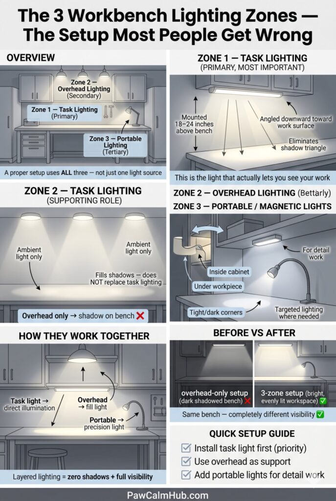 Best Garage Workbench Lighting