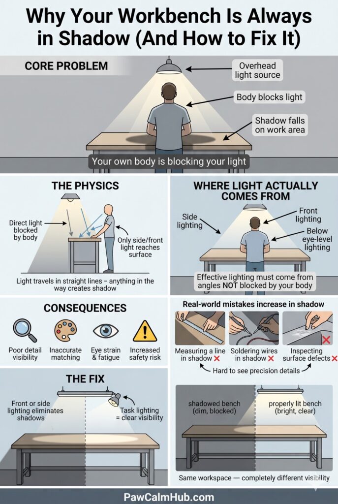 Best Garage Workbench Lighting