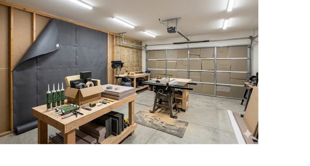 garage soundproof workshop